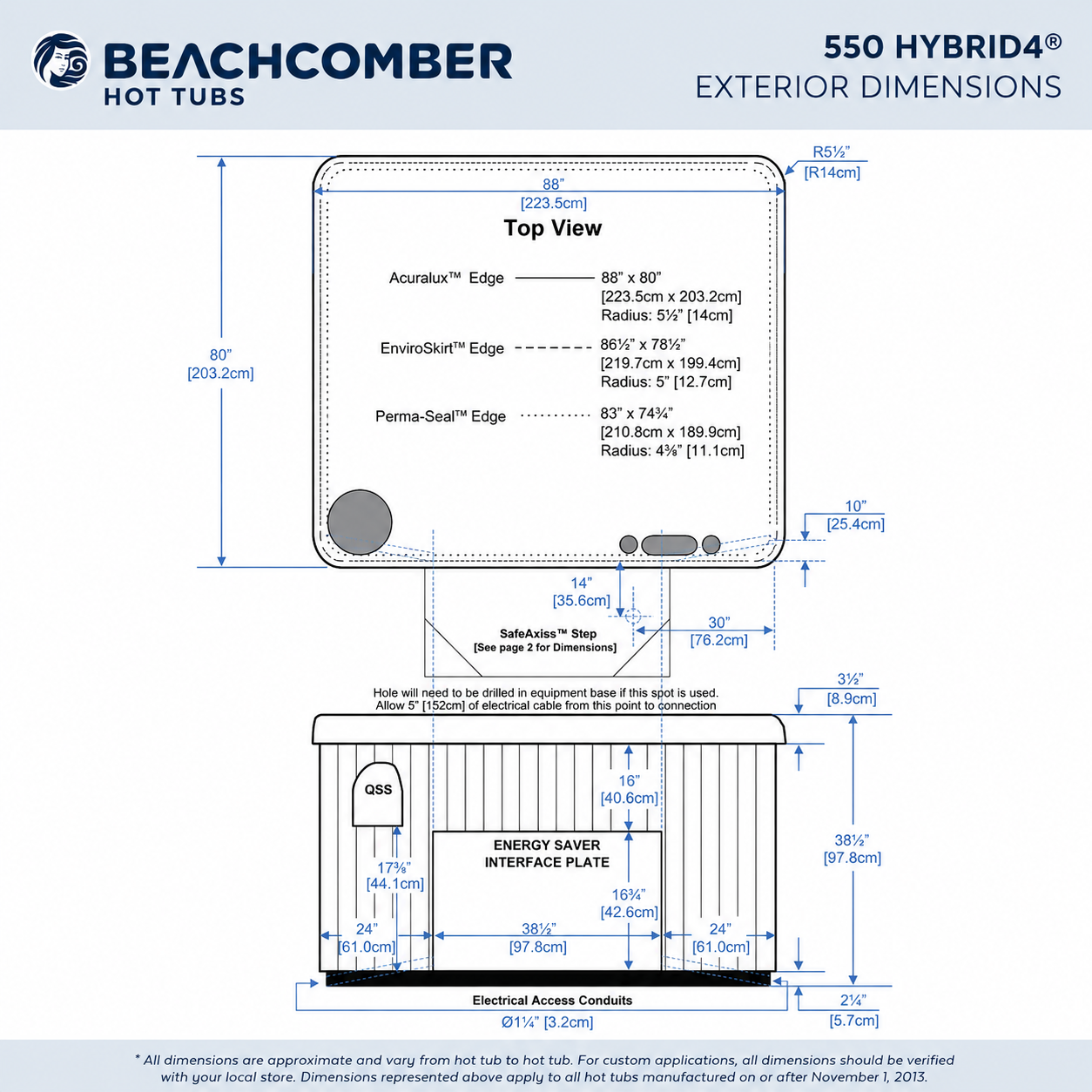 550 Hybrid Hot Tub
